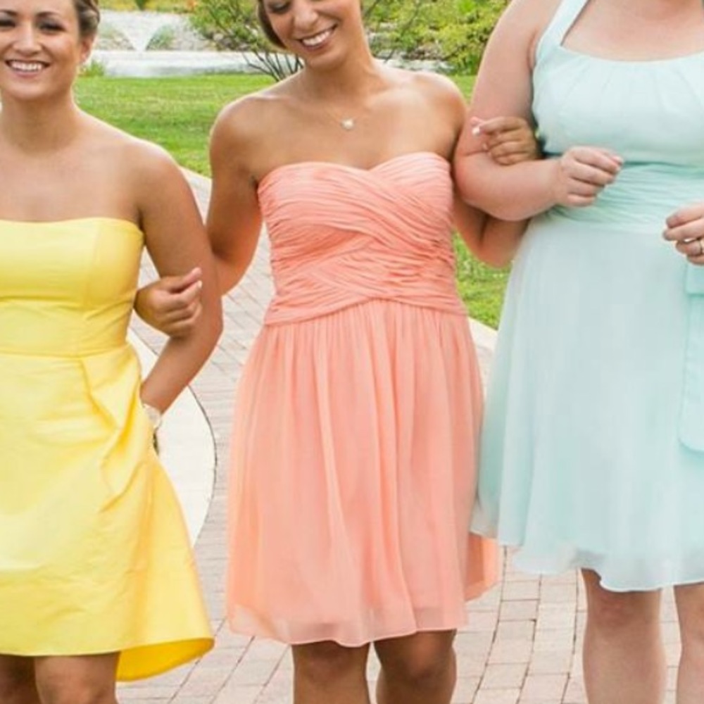 Coral Donna Morgan Dress